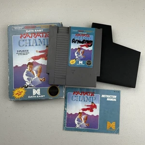 Karate Champ (Nintendo, NES 1986) Complete CIB Works - Picture 1 of 16