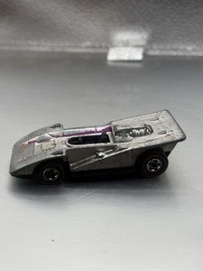 Vintage 1973 Hot Wheels Redlines Steam Chrome Silver Hong Kong - Picture 1 of 10