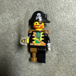 Lego Capitán Barba Roja Minifigura Piratas 6285 6276 6289 pi055 Vintage charretera - Imagen 1 de 5
