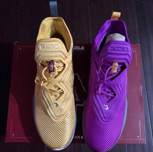 Lebron Soldier XIV Men’s 14 Vivid Purple/Solar Flare-CK6024-500 - Picture 1 of 7
