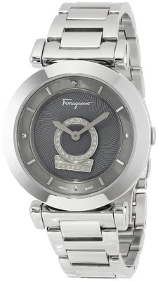 Reloj para mujer Salvatore Ferragamo FQ4070013 Minuetto giratorio Gancino DIAMANTE Foto 1 de 4