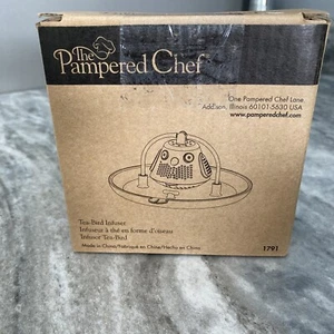 Pampered Chef Tea-Bird Infuser - Yellow #1791 NIB Discontinued - Picture 1 of 2