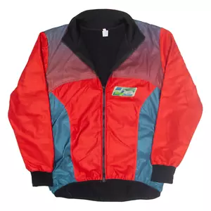 Vintage GERBER Higher Stage Fleece Lined Shell Jacket Red 90s Mens S - Picture 1 of 6