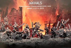 Warhammer 40,00 World Eaters Jakhals unit (10) 40k - Picture 1 of 2