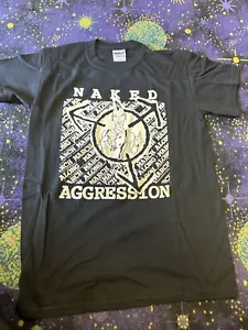 Vintage Naked Aggression Punk Band Tee Small Rare HTF - Picture 1 of 3