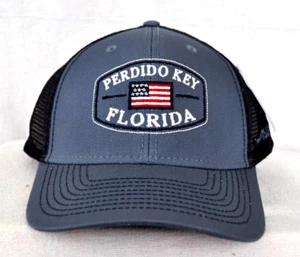*PERDIDO KEY FLORIDA* Surfing Boating Trucker Ball cap hat *SURF STYLE* - Picture 1 of 4