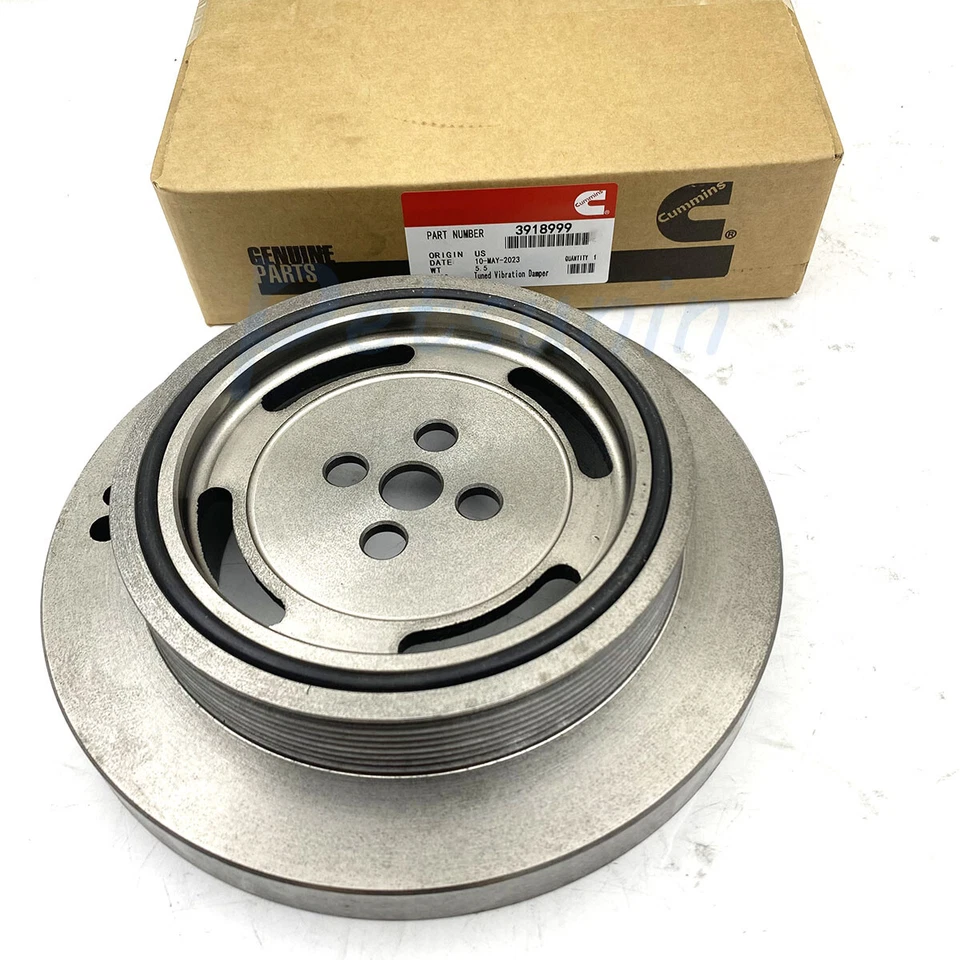 Balanceador armónico amortiguador motor Cummins para Dodge Ram 2500 3500 5,9 L 24 V 98-02 Foto 1 de 4