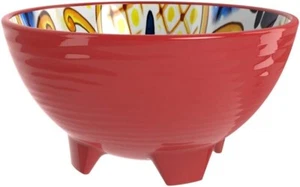 Nuevo tazón de servilleta de salsa Prepara Taco porción roja melamina duradera 6" - Imagen 1 de 9