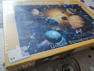 Schmidt- Il Nostro Sistema Solare - Puzzle 200 Pezzi, cod. 56308.  - Immagine 1 di 4