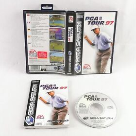 PGA Tour 97 Sega Saturn Complete PAL
