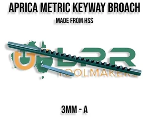 Keyway Broach 3mm A type Broach High quality Aprica Brand New - Bild 1 von 6