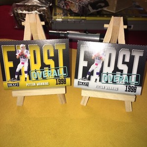 2023 Leaf Draft - #1 Gold #8 Peyton Manning