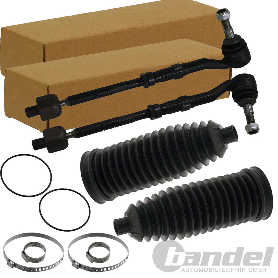 2x SPURSTANGE + FALTENBALGSATZ LINKS/RECHTS passend für BMW 5er E60 E61 6er E63 - Bild 1 von 1