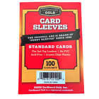 Cardboard Gold Standard Card Soft Sleeves - 100 Count Penny Sleeves Per Pack