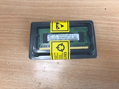 SAMSUNG 1GB DDR3 LAPTOP MEMORY - M471B2874EH1 - CF8 - Image 1 of 2