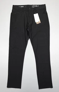 Kenneth Cole Tech Pants Sunset Collection Slim Fit Wicking Shape Retention Black - Picture 1 of 22