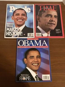 Barack Obama magazine lot - Picture 1 of 6