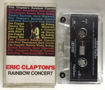 Eric Clapton's Rainbow Concert -Eric Clapton Cassette Tape 832 320-4 - Image 1 of 2