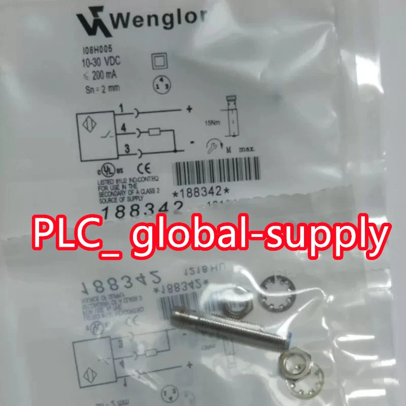 I08H005 NEW for Wenglor I08H005 Proximity Switch Sensor ONE IN BOX Fast Shipment - Image 1 of 4