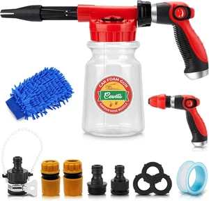 Upgraded Car Wash Foam Gun, Foam Cannon, Adjustable Garden Hose Wash Sprayer ... - Picture 1 of 12