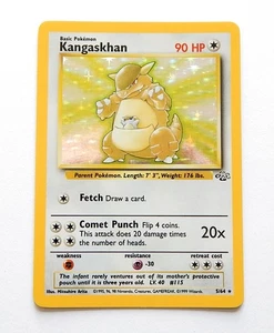 Pokemon Jungle Kangaskhan 1999 Holo Foil Base Set 5/64 - Imagen 1 de 2