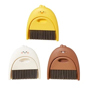 Mini Cartoon Broom Dustpan Suit Cartoon Duck Dormitory Debris Cleaning Brush - Afbeelding 1 van 9