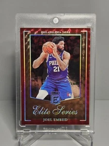 Joel Embiid 2023-24 Panini Donruss Elite Elite Series Gold SP /10 #9 76ers - Picture 1 of 2