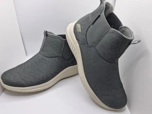 Bottes de marche courtes imperméables femme sketchers taille UK 7 femme à enfiler olive - Photo 1/9