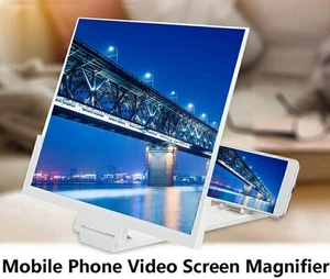 Support Support d'amplificateur pour téléphone portable vidéo 3D HD loupe écran smartphone 14" - Photo 1 sur 11