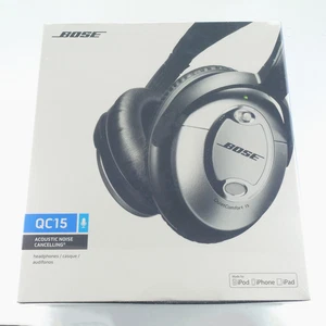 Auriculares con cancelación de ruido acústico Bose QC15 QuietComfort 15 NUEVA CAJA SELLADA - Imagen 1 de 4