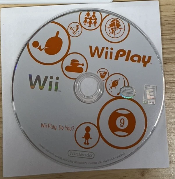 WII PLAY Nintendo Wii Tested Cleaned Disc - Image 1 of 1