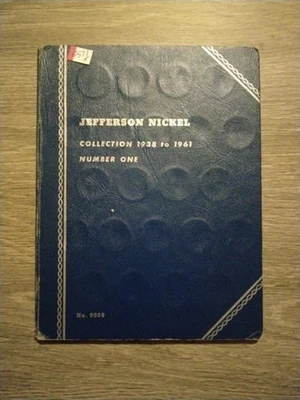 PARTIAL 1938-1959 JEFFERSON NICKEL SET 47 COINS NO WAR NICKELS  - Image 1 of 4