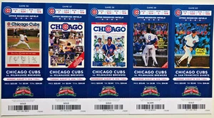 2014 Chicago Cubs Season Ticket Stubs - Mint Condition! - Picture 1 of 12