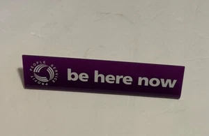 FedEx Plastic Desk Plate People/Service/Profit - "be here now" - New in Package - Picture 1 of 3