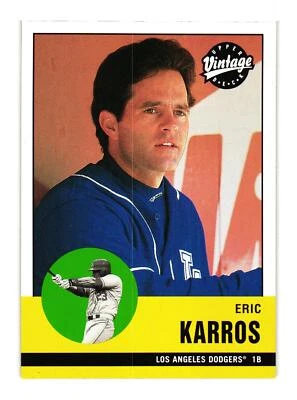 2001 Upper Deck Vintage #240 Eric Karros - Image 1 of 2