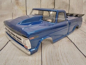 Camión de arrastre Ford F100 1968 pintado a medida carrocería de radiocontrol 1/10 para Losi 22S radiocontrol - Imagen 1 de 6