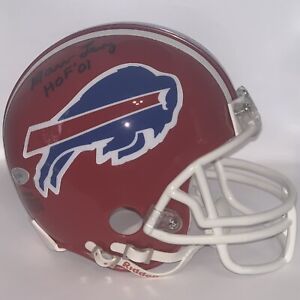 MARV LEVY "HOF 01" Autographed Buffalo Bills Signed Mini Helmet Tristar Insc ✍🏻