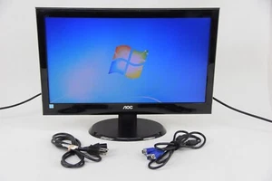 AOC E2050Swd 19" VGA DVI Monitor Grade B - Picture 1 of 9