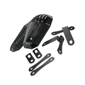 Black Handlebar Hand Guards Mirror Mount Handguards for Harley 883 1200 X48 - Picture 1 of 5