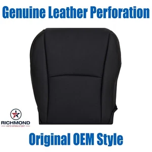 For 14-19 Toyota 4Runner Limited -Driver Bottom GENUINE Leather Seat Cover Black - Picture 1 of 17