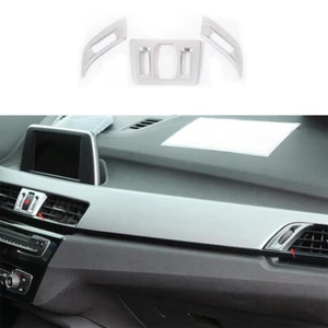 Matte Silver Left And Right Air Outlet Vent Pulley Trim For BMW X2 F39 2018-2021 - Bild 1 von 8