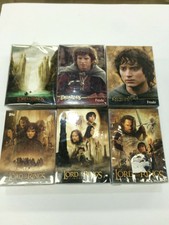 Topps The Lord of The Ring 3 Movies Trading Card Complete Collection-6 sets-486
