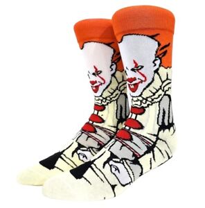 Set Socken 5 Paar Lange Socken Clown ES Film Cartoon Comic Einheitsgröße 38-44