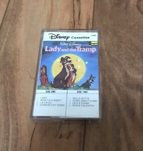 Disney Cassettes Songs From Lady and the Tramp