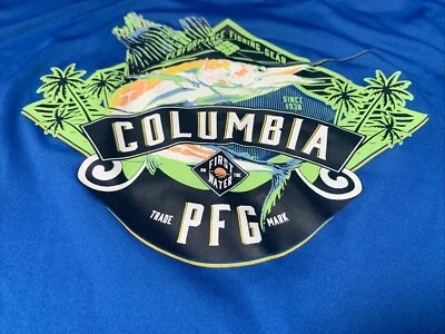 Camiseta Columbia Terminal Tackle PFG Grapic Manga Larga para Niños, Azul YXL 18-20 Foto 1 de 4