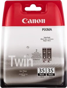PACK ORIGINALE CANON PGI-35BK NERA 2PZ 1509B012AA PER CANON PIXMA IP100, IP100BA - Photo 1/1