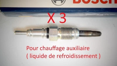 Audi Tdi  3X bougie préchauffage NEUVE  (chauffage auxiliaire) Bosch 0250201036 - Photo 1/4