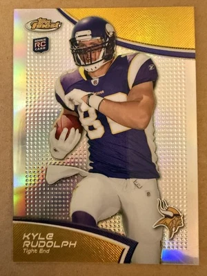 Topps Finest 2011 - Kyle Rudolph #92 refractor (RC) Foto 1 de 2