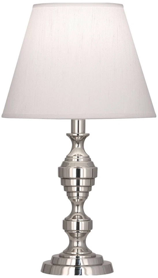Robert Abbey Arthur 18 1/2" Polished Nickel Candlestick Accent Lamp - Image 1 of 1