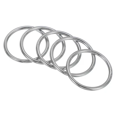 Junta tórica soldada de acero inoxidable 304 de 5 piezas de 2 pulgadas 4x50 mm Foto 1 de 4